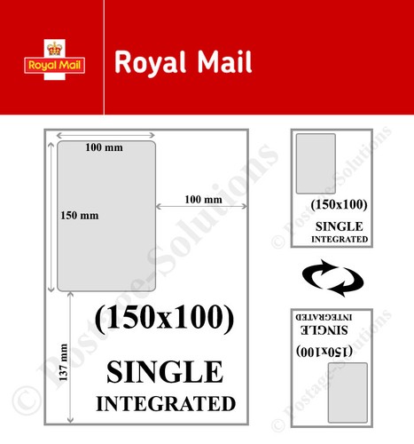Royal mail 6x4 etichetta - 6x4, a4